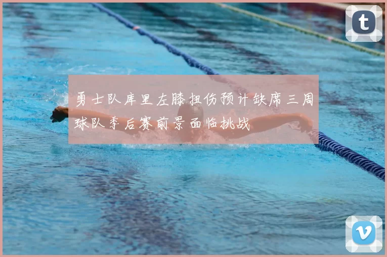 勇士队库里左膝扭伤预计缺席三周球队季后赛前景面临挑战