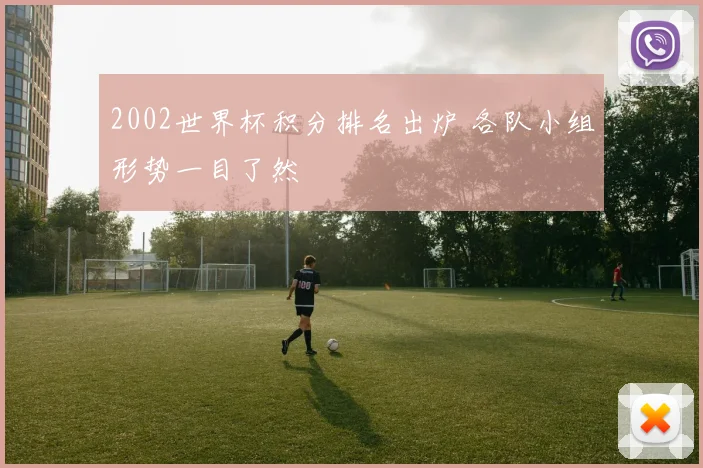 2002世界杯积分排名出炉 各队小组形势一目了然
